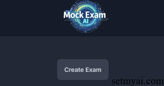 Mock Exam AI Homepage