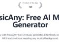 MusicAny Homepage