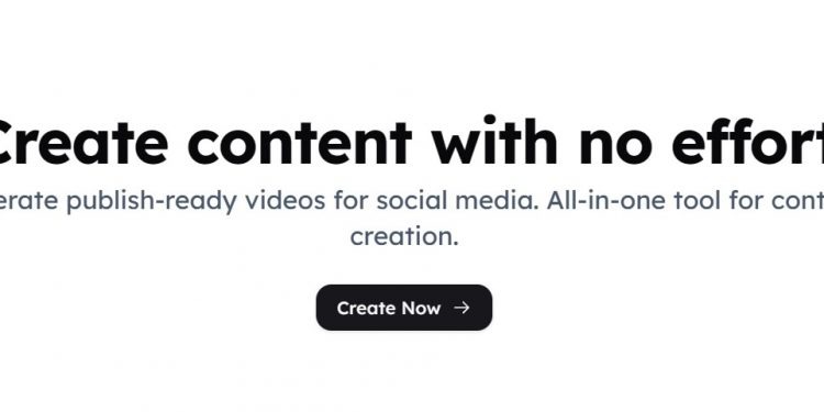 NoEffort AI Homepage