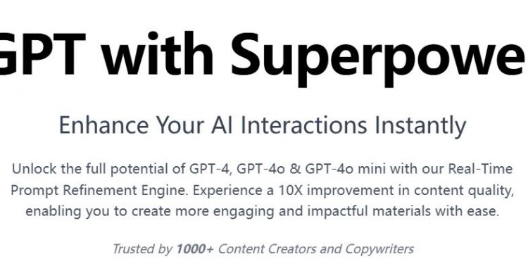 PromptBetter Homepage