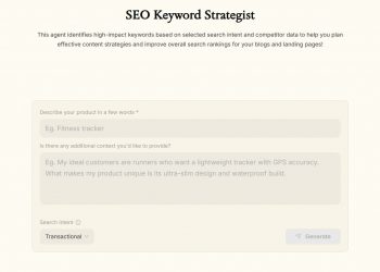 SEO Keyword Strategist Homepage